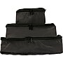 TUCCI 3-Piece Fabric Packing Cube Set, Water Resistant, Black (T0553-BLK)~#|#~6F4C720B-5A27-48A5-940BB9EA9B364449_sc7