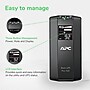 APC Power-Saving Back-UPS Pro 700VA Battery Backup , 6-Outlets, Black (BR700G)~#|#~6F6446BA-936F-438B-8AF2ADCF2C504B0B_sc7