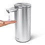 simplehuman Automatic Hand Soap / Sanitizer Dispenser, 266mL., Brushed Steel (ST1082)~#|#~6F688D53-CA16-44F8-AA87A6E16DCA4378_sc7