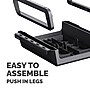 Fellowes Breyta Adjustable Monitor Stand, Black (100098502)~#|#~6F7A1194-F169-4B87-8761C595101F10D9_sc7