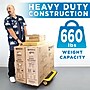 Mount-It! Foldable Flatbed with Swivel Wheels, 660 lb. Capacity, Black/Yellow (MI-921)~#|#~6F815ADC-6DB8-46D6-B4ACAD4B5B76C52D_sc7