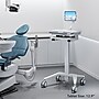Mount-It! MedHub Mobile Medical Cart Workstation with Tablet Mount and Locking Caster Wheels, White/Grey (MI-16018)~#|#~6F858F09-E7BB-43D5-AD5BACFA606C6DFF_sc7