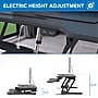 Mount-It! 38"W Electric Rectangular Adjustable Standing Desk Converter, Black (MI-8010)~#|#~6FB377F4-6734-41ED-A25EA3FD7AB25F3C_sc7