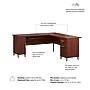 Bush Home Somerset 72" W L Shaped Office Desk with Storage, Hansen Cherry (WC81710K)~#|#~6FD7C330-F85E-4FAC-B56D9CEEC6FB5CFF_sc7