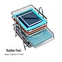 Mind Reader 5-Tier Stackable Paper Desk Tray Organizer, Metal, Silver (5TPAPER-SIL)~#|#~6FDCD26D-F4EA-46D0-9661B564C25DF88C_sc7