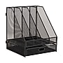 Mind Reader Metal Desk Organizer, Black (FDR4C-BLK)~#|#~6FFACD23-16FA-4EED-997800BB28BCB207_sc7