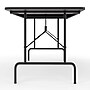 Staples 6' x 30" Wooden Heavy Duty Folding Table, Walnut (58366)~#|#~700899F9-9245-49EA-8D0EC1C9137E40DA_sc7