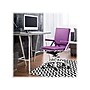 Deflect-O FashionMat Black Diamond Hard Floor Chair Mat, 35" x 40", Low-Pile, Black/White (DEFCM3540BD)~#|#~700F63A0-B38F-4CD8-830D517027D371A5_sc7