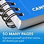 Canson XL Series 7" x 10" Wire Bound Mixed Media Sketch Pad, 60 Sheets/Pad, 2/Bundle (MCXC10051092606-2)~#|#~7014DCD1-C7BF-4AA3-94AFE7282BFC2F7B_sc7