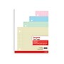 Staples Wide Ruled Filler Paper, 8" x 10.5", Assorted Colors, 100 Sheets/Pack (ST41637C)~#|#~702AAB06-5C9A-4DCF-B7B2C8DD4E47FA0A_sc7