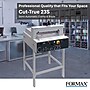 Formax Cut-True 23S 16.9" Semi-Automatic Electric Guillotine Paper Cutter with LED Laser Line, Gray (Cut-True 23S)~#|#~7042E2BA-5AE4-4BCF-AC6FA14B11FC60B9_sc7