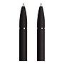 U Brands Monterey Soft Touch Ballpoint Pen, Retractable, Medium 1 mm, Black Ink, Midnight Barrel, 12/Pack~#|#~7048DA80-5B1E-4F1F-BA1125D4AADB4E54_sc7