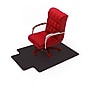 Floortex Advantagemat Hard Floor Chair Mat with Lip, 45" x 53", Black Vinyl (FR124553HLBV)~#|#~708130BF-E53E-402A-905C57871462EB73_sc7