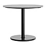 Flash Furniture Acadia 36" Round Wooden Dining Table with Round Base, Gray Faux Concrete/Black Base (STRD36CGTR24)~#|#~70958EFC-E791-43EB-A6B29B2E075A4A24_sc7