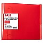 JAM Paper 4" 3-Ring Flexible Poly Binder, Red (PB75245RE)~#|#~7099B89C-799F-4526-8F2C906DB9247576_sc7