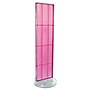 Azar Displays 60”H x16”W Two-Sided Pegboard Floor Display w/ C-Channel Sides on Revolving Round Studio Base, Pink (700788-PNK)~#|#~70A60799-01D7-4224-9BCF025E015AC650_sc7