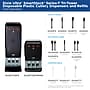 Dixie Ultra SmartStock Series-T Plastic Tri-Tower Cutlery Dispenser, Black (DUSSTDSP3)~#|#~70B9F462-2892-41CB-A7B362FA402DD047_sc7