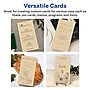 Avery Integrated Cards, 6" x 11", Matte Kraft Brown, 50/Box (95280)~#|#~70BD79B2-8AA6-4A27-8AD4CCEC33266F01_sc7