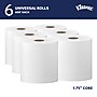 Kleenex Essential Plus+ Recycled Hardwound Paper Towels, 1-ply, 600 ft./Roll, 6 Rolls/Carton (50606)~#|#~70C6C8E1-5412-4198-A74FF18A8C5527CF_sc7