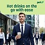 Perk Eco Paper Coffee Cup Sleeves, 500 Count Bulk Insulated Sleeves for Hot Cups, Brown~#|#~70E52263-D3DC-4492-96D43B0F61BF487C_sc7