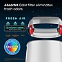 iTouchless Dual-Deodorizer Stainless Steel Trash Can, 16 gal., Brushed Steel (OL16STV)~#|#~70EDD4C5-48DB-4FE4-9EB1BAE4884881BA_sc7