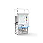 Luxor Dry-Erase Mobile Modular Teacher Whiteboard with Storage, Steel Frame, 36" x 32" (MBSRWSTN)~#|#~70F180D9-C84F-40C9-B8B91C27761BB390_sc7