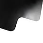 Floortex Advantagemat Hard Floor Chair Mat with Lip, 45" x 53", Black Vinyl (FR124553HLBV)~#|#~70F5F206-01F2-4B89-BEE10D0D448DB109_sc7