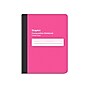 Staples Composition Notebook, 7.5" x 9.75", College Ruled, 80 Sheets, Pink (ST55084)~#|#~7119124F-A6D2-468B-85ED773053AD59BD_sc7