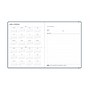 2027 Blue Sky Fabric 8" x 10" Calendar Year Weekly & Monthly Standard Planner, Fabric Cover, Steel Blue (159443)~#|#~715D4E14-4A42-4414-92F87DCB3DD00A48_sc7