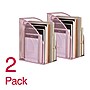 Staples Metal Mesh File Organizer, Dusty Pink, 2/Pack (ST63835)~#|#~716DDB11-764C-428B-AC34E52347A21FDB_sc7