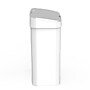 Nine Stars Stainless Steel Motion Sensor Trash Can, 13.2 Gallon, White (DZT-50-28WH)~#|#~71818AA6-EF99-4338-BA3E948F0BB58283_sc7