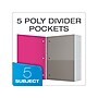 Oxford 5-Subject Notebooks, 8.5" x 11", College Ruled, 200 Sheets, Color chosen at random (10588)~#|#~7198FAE4-26F7-4101-A68B6AAEF7B55450_sc7