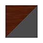 Bush Business Furniture Westfield 66"W L Shaped Desk with Return and File Cabinet, Hansen Cherry/Graphite Gray (SRC083HCSU)~#|#~719911C5-7420-41C3-8271F1F3FDF6EF88_sc7