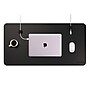 Function101 Desk Mat Pro + 2 Magnetic Cable Block Managers, 31" x 16", Black (F101-DMPB2)~#|#~71C0CCE3-E5D6-486B-88F7E64EDCD91116_sc7