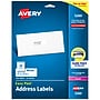 Avery Easy Peel Laser Address Labels, 1" x 2 5/8", Matte White, 750 Labels/Pack (5260)~#|#~71DFD5C7-AD50-4B12-B49AD915F11164F2_sc7