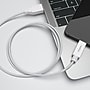 Staples TECH USB-C to USB-A Charging Cable, 3.3 ft, White, Fast Charge/Data Sync Cable for Phone/Tablet~#|#~71E0ECE6-4600-4CE1-9DCD09A3DF394082_sc7