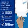 Scott Pro Coreless Toilet Paper Dispenser, Black (44518)~#|#~71E21374-0035-4761-B63EB5F114AC6815_sc7