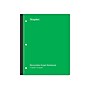 Staples Wireless 1-Subject Notebook, 8.5" x 11", Graph Ruled, 80 Sheets, Green (ST58384C)~#|#~7201A942-DD3B-4C1F-9B8C005D0102C41E_sc7