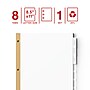 Staples Large Tab Insertable Dividers, 8 Tabs, Clear (18935/11124)~#|#~7228EC8A-BFE4-42F5-B7237F10C0CCCB78_sc7