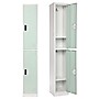 AdirOffice 72"H 2-Tier Misty Green Storage Locker (ADI629-202-MGRN-DL)~#|#~723CFBC3-6F71-4B32-837D1F4F9BF0C56E_sc7