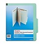 Staples® 60% Recycled Pressboard Classification Folder, 1-Dividers, 2" Expansion, Letter Size, Green, 5/Pack (535690/TR535690)~#|#~72419E1A-0113-4167-81C4503EAAEF1B6A_sc7