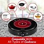 Brentwood Select 1300-Watt Countertop Infrared Single Burner, Black (TS-383DBK)~#|#~724894B7-EC54-4EE0-BE0B8EABF69A53DA_sc7