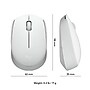 Logitech M170 Wireless Ambidextrous Optical Mouse, Off-White (910-006864)~#|#~72515746-697D-4018-86285F3E1EC2C874_sc7