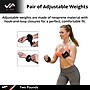 Jfit 2lb. Adjustable Wrist Weight, Black, Pair, Small/Medium (J-WW2SM/MD)~#|#~7254F6AA-242C-47E5-A4988C861D2142C1_sc7