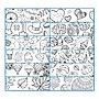 2027 Blueline DoodlePlan 17.75" x 10.875" Monthly Desk Pad Coloring Calendar, Black/White (C2917001-27)~#|#~725E379A-EAE9-4A76-A1C38F71D1C55571_sc7