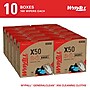 WypAll X50 Cloth Cleaning Wipers, 12.5" x 9.1", White, 168 Wipers/Box, 10/Carton (KCC83550)~#|#~D2A02191-5E5B-48A4-8C715DAAEA424C56_sc7