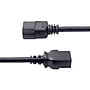 StarTech 6' C14 to C19 Power Cable, Male to Female, Black (PXTC14C19146)~#|#~72739F04-F301-4A4C-B3DE7E237FDFF41B_sc7