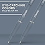 Sharpie S-Gel Retractable Pens, Medium Point, 0.7mm, Black Ink, 4/Pack (2245277)~#|#~729F3D9A-2FEF-48D0-8FB08928E3BB3A77_sc7