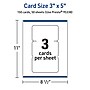 Avery Matte General Use Blank Cards, White, 150/Box (95338)~#|#~72A14816-3E5A-4544-85481A7559F787E1_sc7