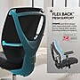 Sharper Image Flex Back Ergonomic Mesh Swivel Task Chair, Dark Gray (60118-DGRY)~#|#~72AEB9C5-7E98-4AFF-85051D542B1EFF1E_sc7